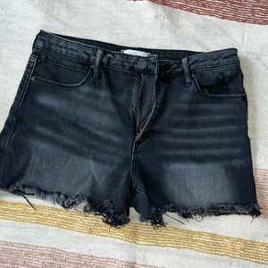 Black size 28 Articles of Society Jean shorts.